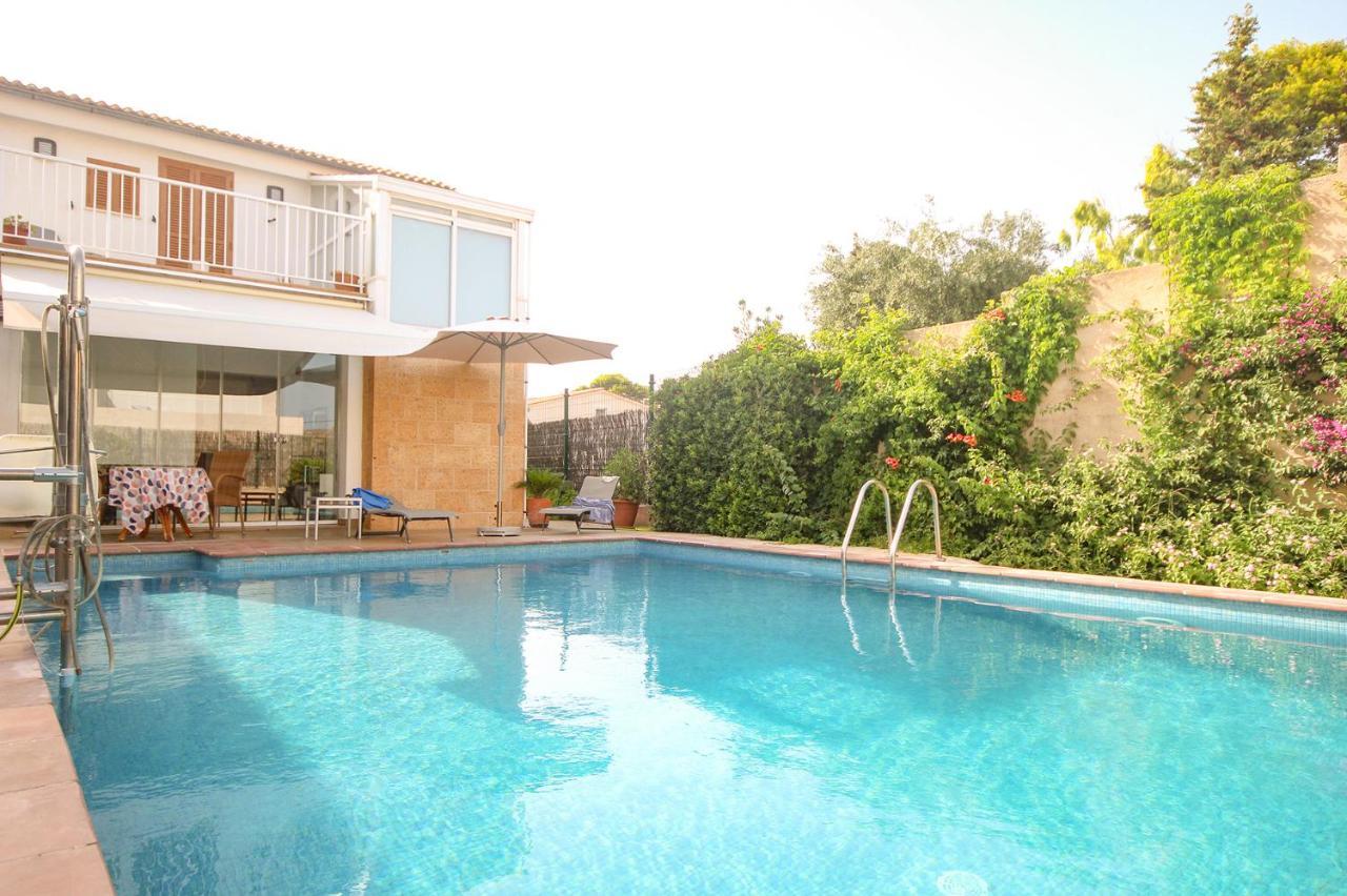 Magnifica Villa tranquila con piscina Alcúdia Esterno foto